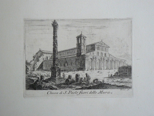 Eau forte piranese - forte, chiesa