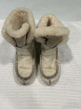 TECNICA  Apres Ski Boots, Italian Shearling Lined, Size 4