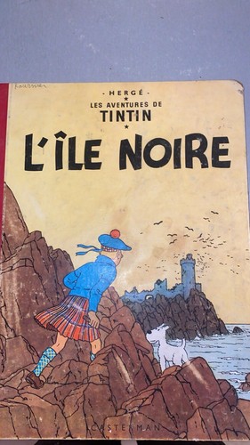 Tintin île noire - l, 1947