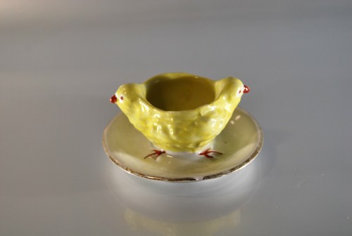 Coquetier poussin porcelaine - poussin,