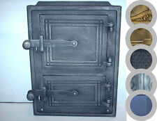 Porte de four porte de poêle à bois porte de four en fonte fonte fumoir COULE...