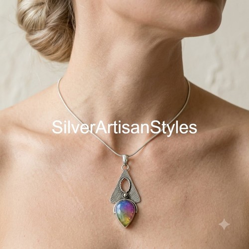 Pendentif quartz solaire - quartz,