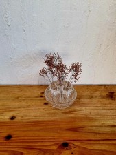 Pique-fleurs vintage en verre