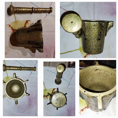 Mortier pilon ancien - mortier,
