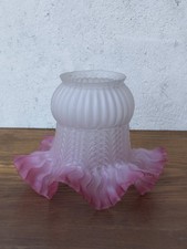 Tulipe en verre givré Ø 19