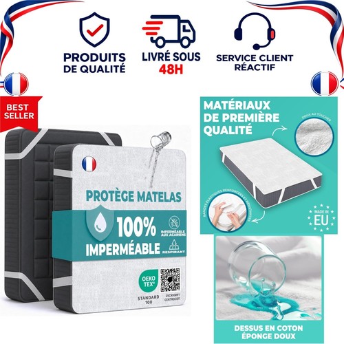 Protège matelas 90x200 - protège-matelas,