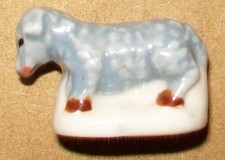 N°137 FRENCH FEVES PORCELAIN FIGURINE EPIPHANY CAKE