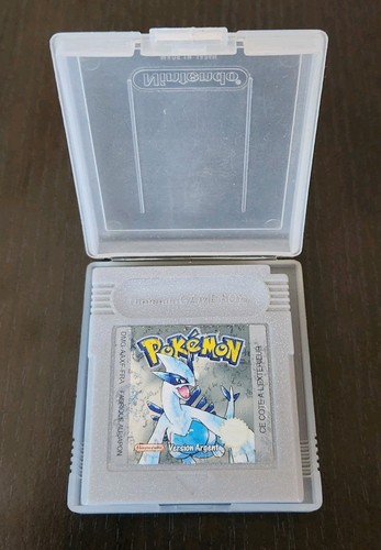 Jeu pokémon version argent - jeu,