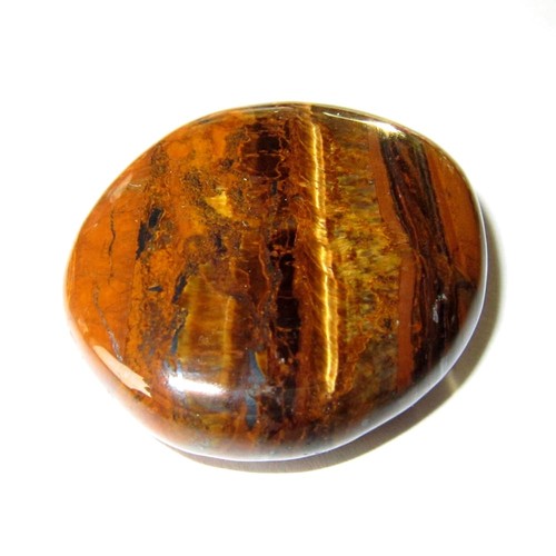 Tiger eye pebble - tiger,