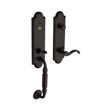 Baldwin Manchester Oil Rubbed Bronze Dummy Left Egress Door Handle 85350102LFD