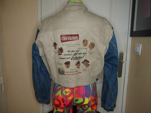 Blouson court vintage jean - court,