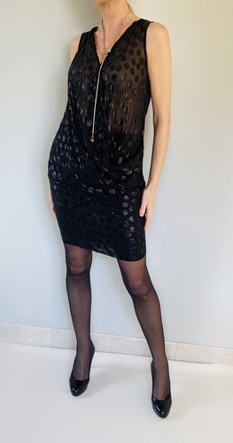 Robe soie voilage - en,