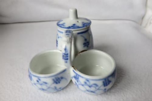 Ancien service sel poivre - service, sel,