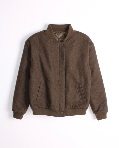 Veste bomber vintage loden - vintage, en
