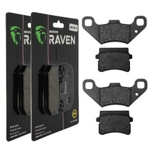 2 Kit plaquettes frein Av Ga et Av Dr Pour Pgo Bugrider 250 E BR de 2005 à 2009