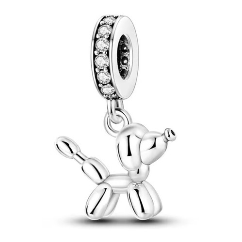 Perles breloque caniche - breloque,