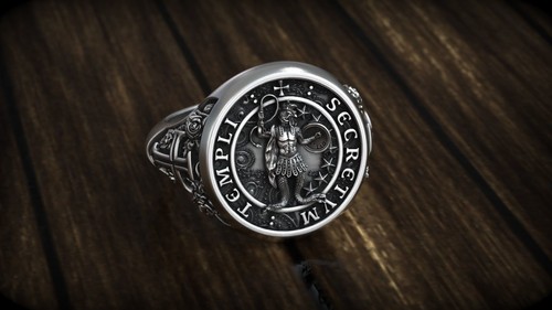Bague déclaration argent - déclaration, en