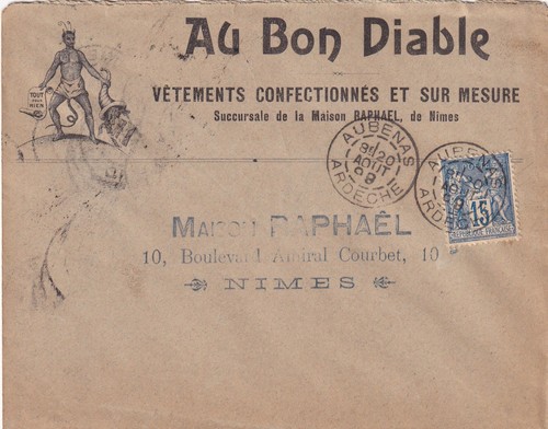 Enveloppe pub 1899 au - 🦬enveloppe,