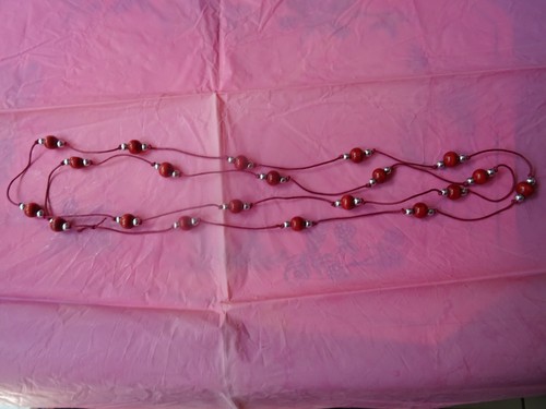 Collier fantaisie perles - , en