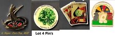 GAMES_Roulette_Casino Partouche _Lot of 4 Pins*