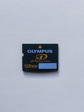 Olympus xD Picture Card 128 MB , Memory Card, Fits Olympus, Fujifilm, Tested✅