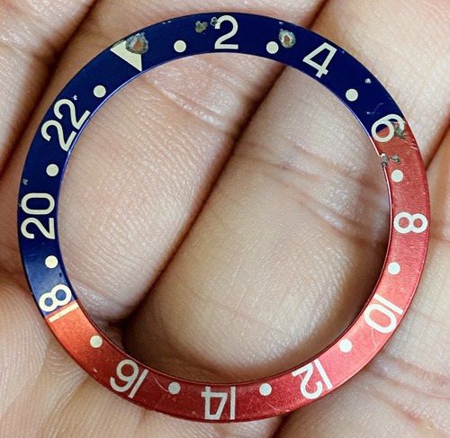 Rolex pepsi insert for gmt - pepsi,