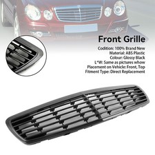 Front Grill Grille Pour Mercedes-Benz E-Class W211 E320 E350 E55 2002-2006 FR