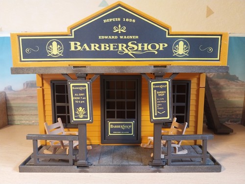 Playmobil western barber - , shop