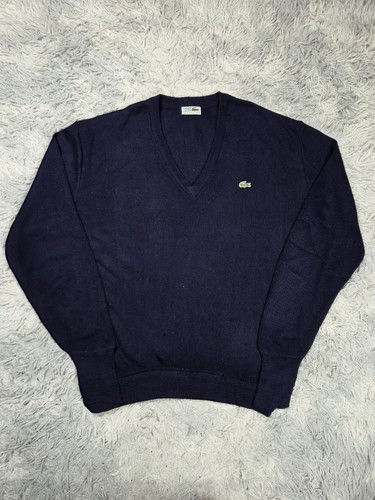 Lacoste pull col vintage - pull,