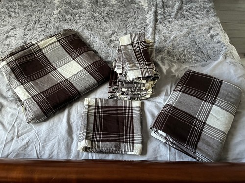 Ensemble linge table haute - linge,