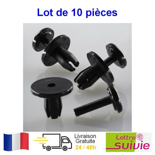 10x clips plastique - 10x, en