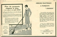 Publicité ancienne cireuse