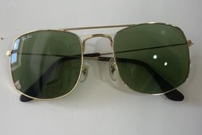 Ray Ban Vintage Sunglasses Lunette De Soleil Bausch&Lomb U.S.A gold USA 52-21