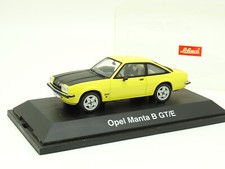 Schuco B 1/43 - Opel Manta B GT/E Yellow