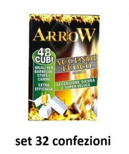 X 32 Paquets Allume-Feu Blanc