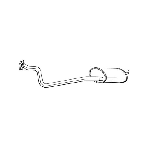 Silencieux avant pour citroën - pour,