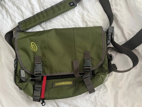 Timbuk2 small green messenger - small,
