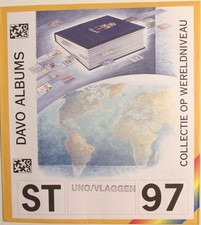 DAVO - Jeu ONU NEW-YORK/Feuilles DRAPEAUX Standard 1997 (SANS Pochettes)