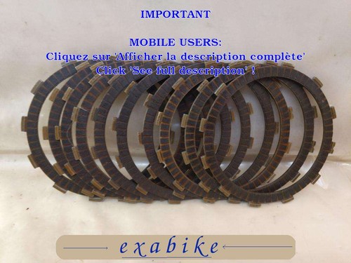 Disques garni embrayage - garni, pour