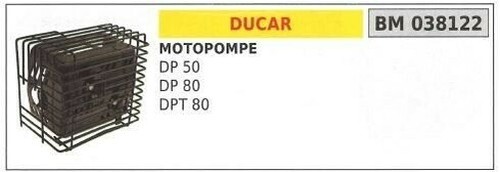 Silencieux ducar motopompe - silencieux, dp
