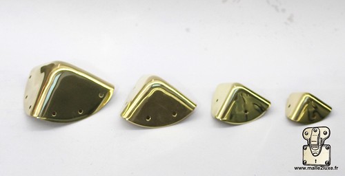 Coins laiton malle luxe - x8,