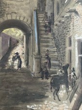 Peinture Gouache Carton Scène