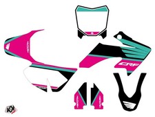 Kit Deco Moto Cross Wing Honda 50 CRF Turquoise