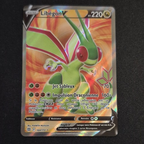 Pokémon carte libégon - carte, v