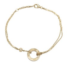 Bracelet CARTIER Love Circle 2P Diamond B6038300 18KYG Or Jaune Femme d'occasion