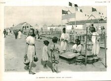 Antique 1909 The Brick Merchant in Front of a Rotunda Magazine Issue Advertising