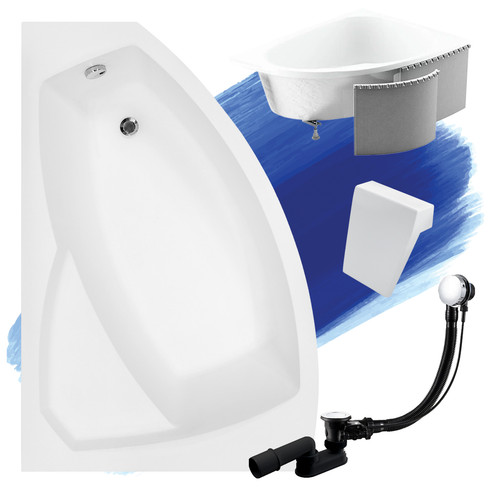 Baignoire bain angle 170x110 - bain, d'angle