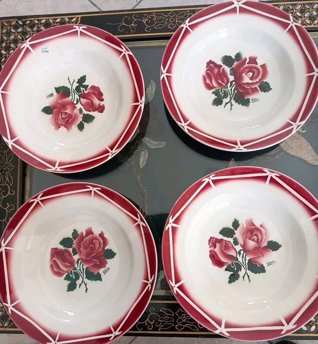 Ancienne assiette creuse - ancienne,