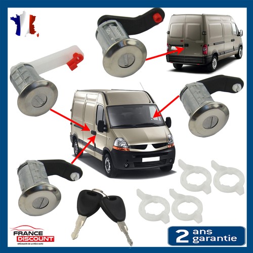 Kit serrures barillets - kit, 4