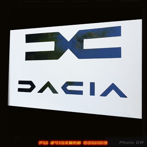 Sticker dacia logo - +,